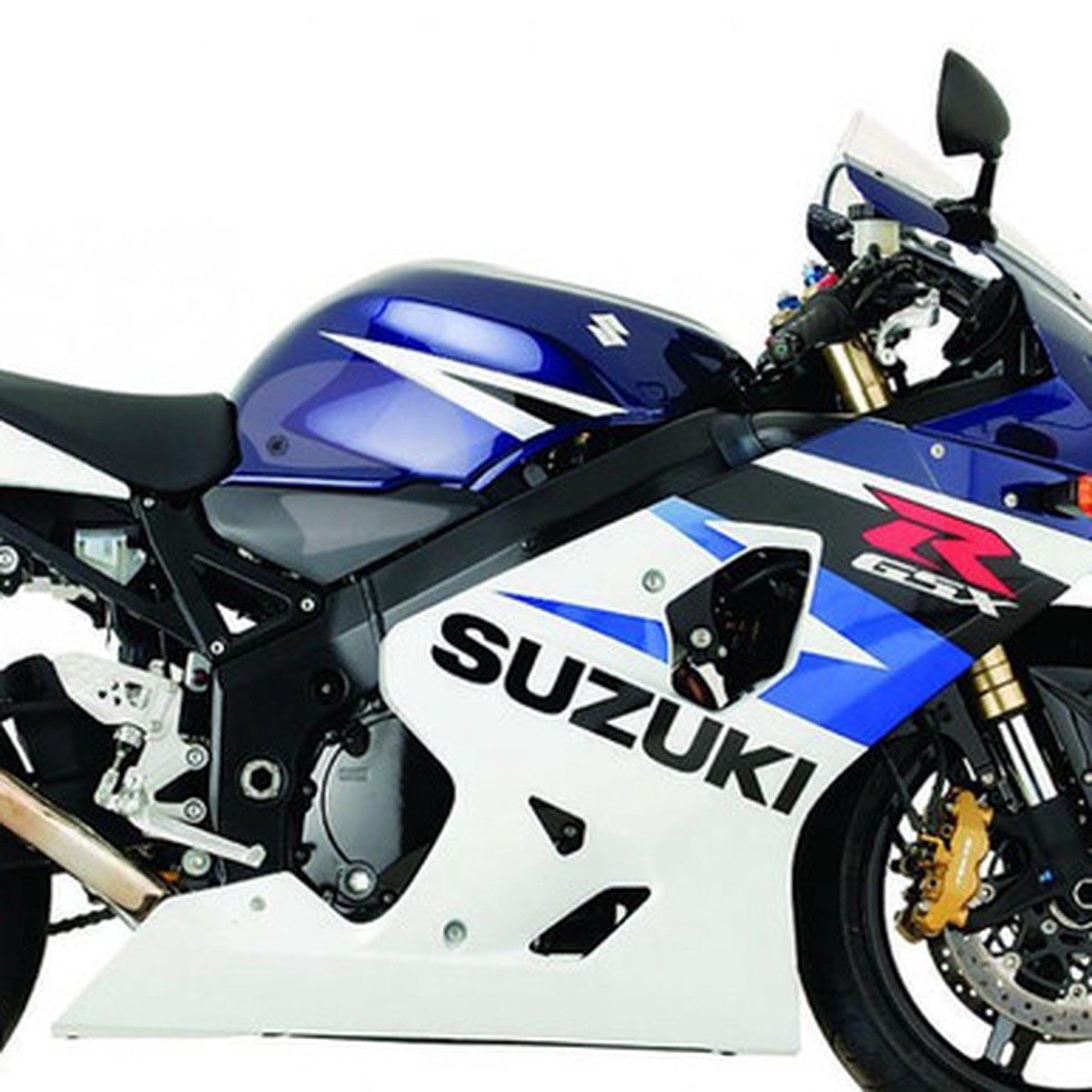 Suzuki GSXR600750 04-05 Eazi-Grip Streamline Tank Grip Traction Pads Clear