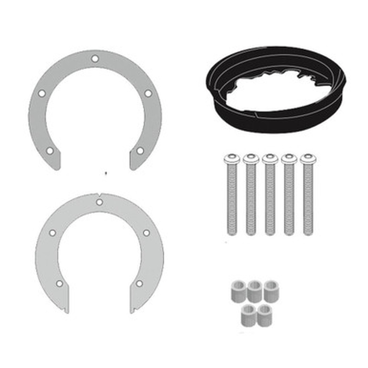 Givi BF90 Tank Bag Tanklock Ring for the Yamaha MT-09 (2024)