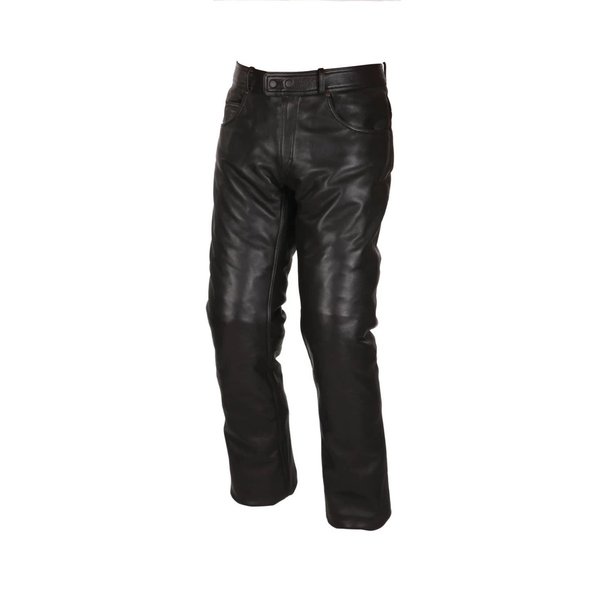 RYLEY LEATHER PANT BLACK