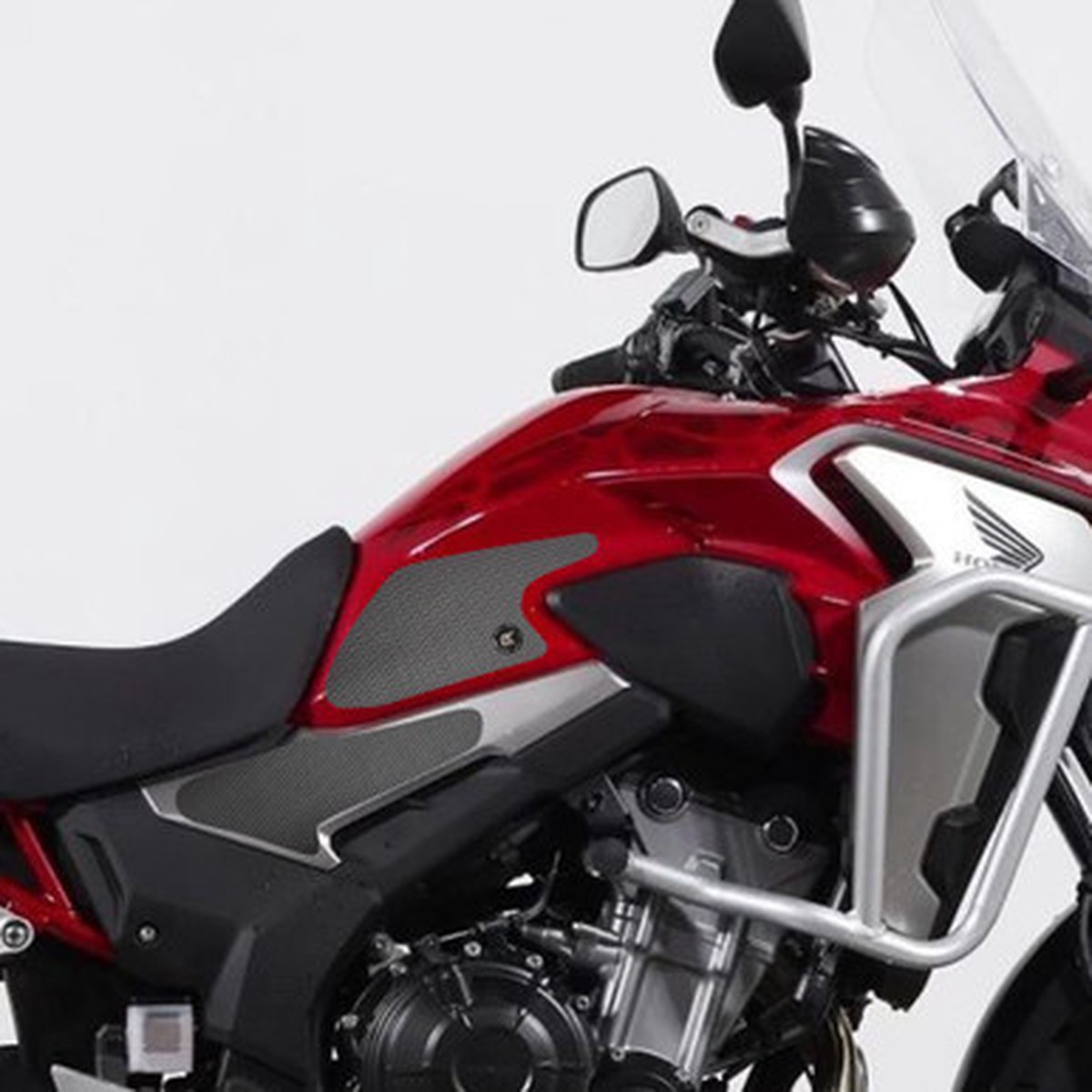 Honda CB500X 2019 On Eazi-Grip Streamline Tank Grip Traction Pads Black