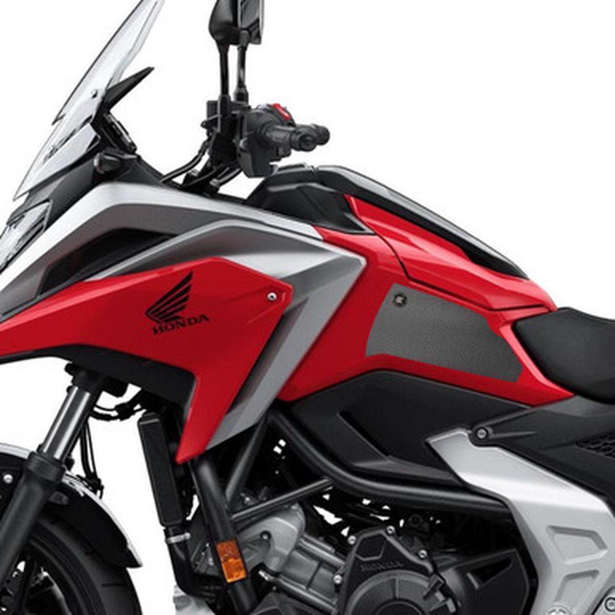 Honda NC750X 2021 On Eazi-Grip Streamline Tank Grip Traction Pads Black