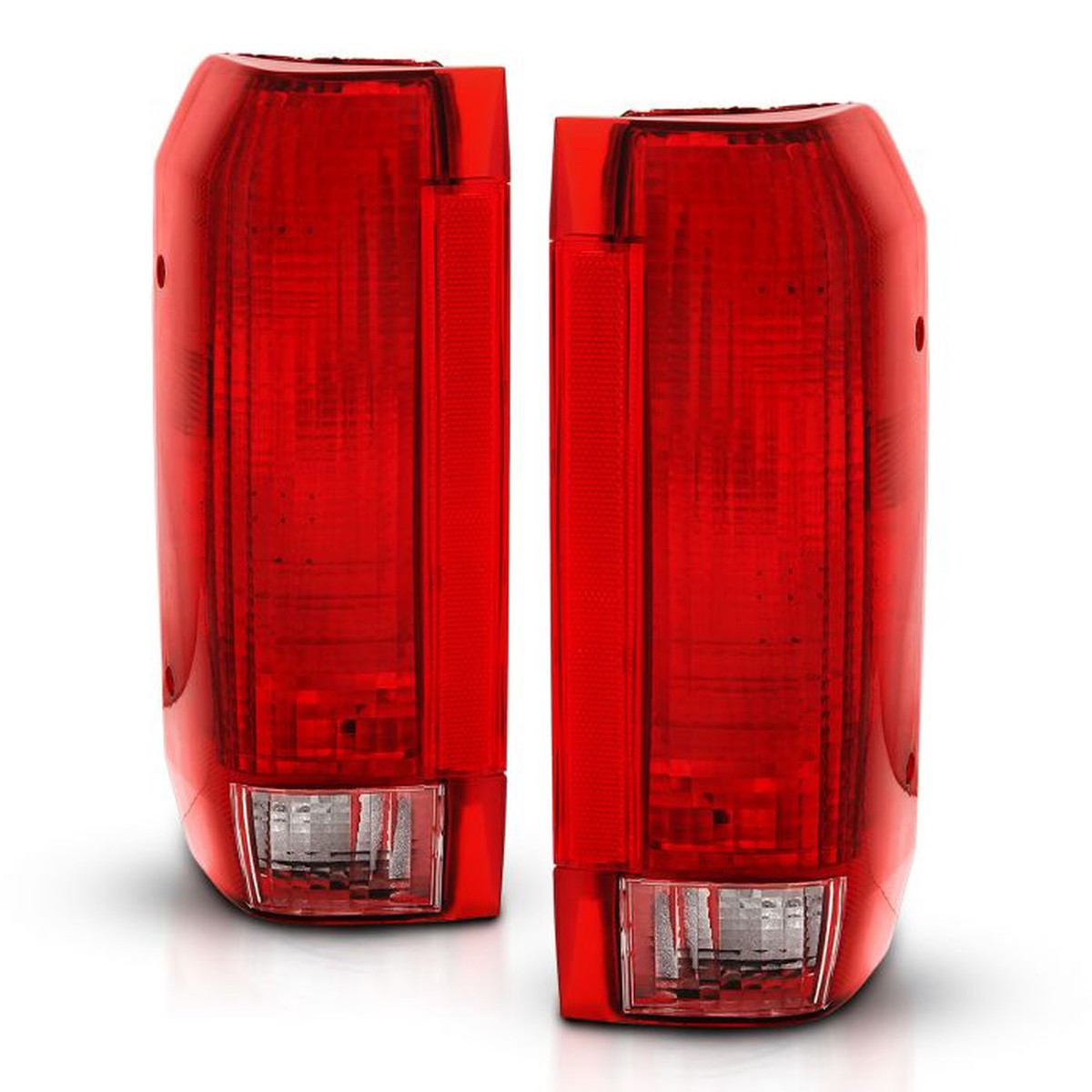 Anzo F-150Bronco Taillight RedClear Lens (1992-1996)