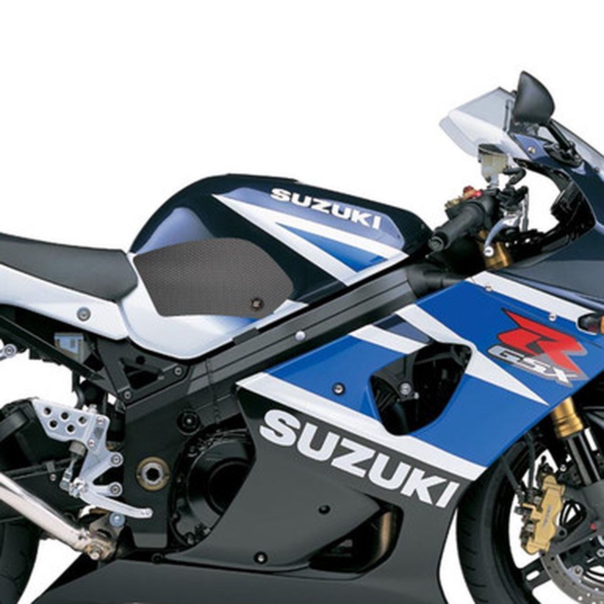 Suzuki GSXR1000 2001-2004 Black Eazi-Grip Streamline Tank Grip Traction Pads
