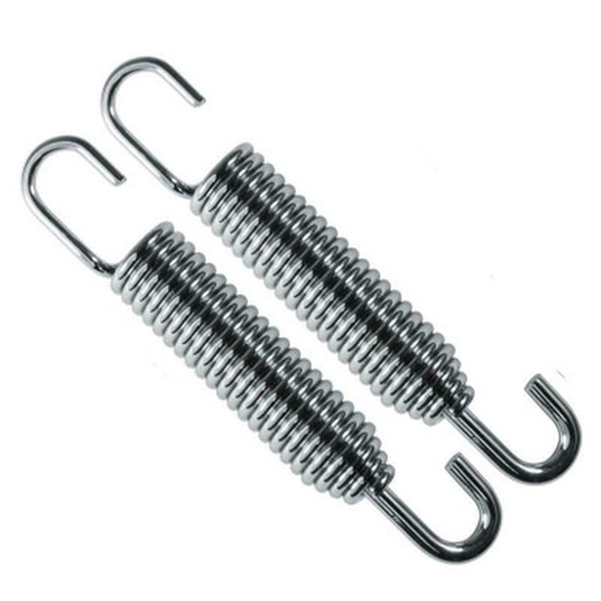 90mm Stainless Steel Swivel End Exhaust Springs X 2 (PAIR) KTM CRF YZ KX RM