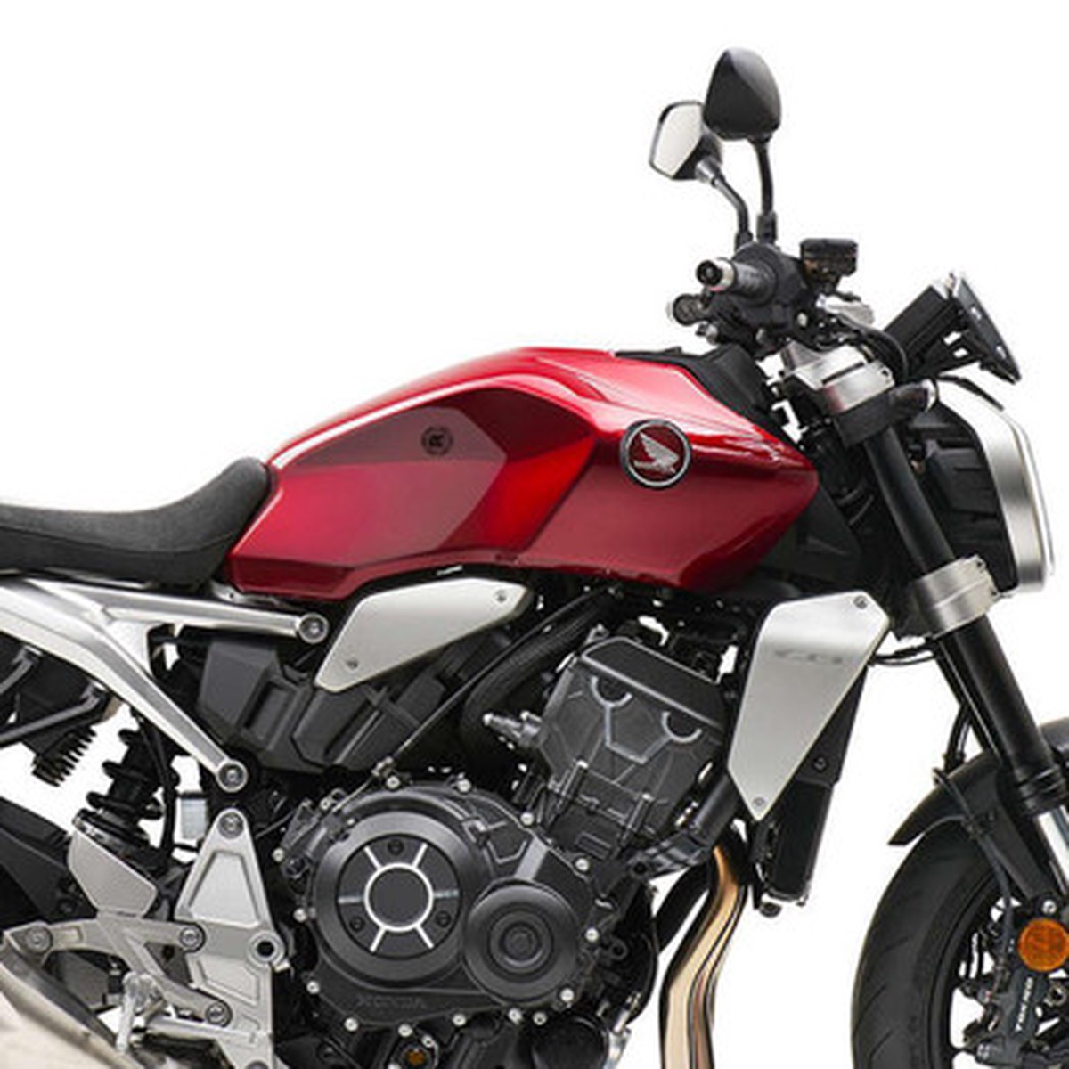 Honda CB1000R 2018 On Eazi-Grip Streamline Tank Grip Traction Pads Clear