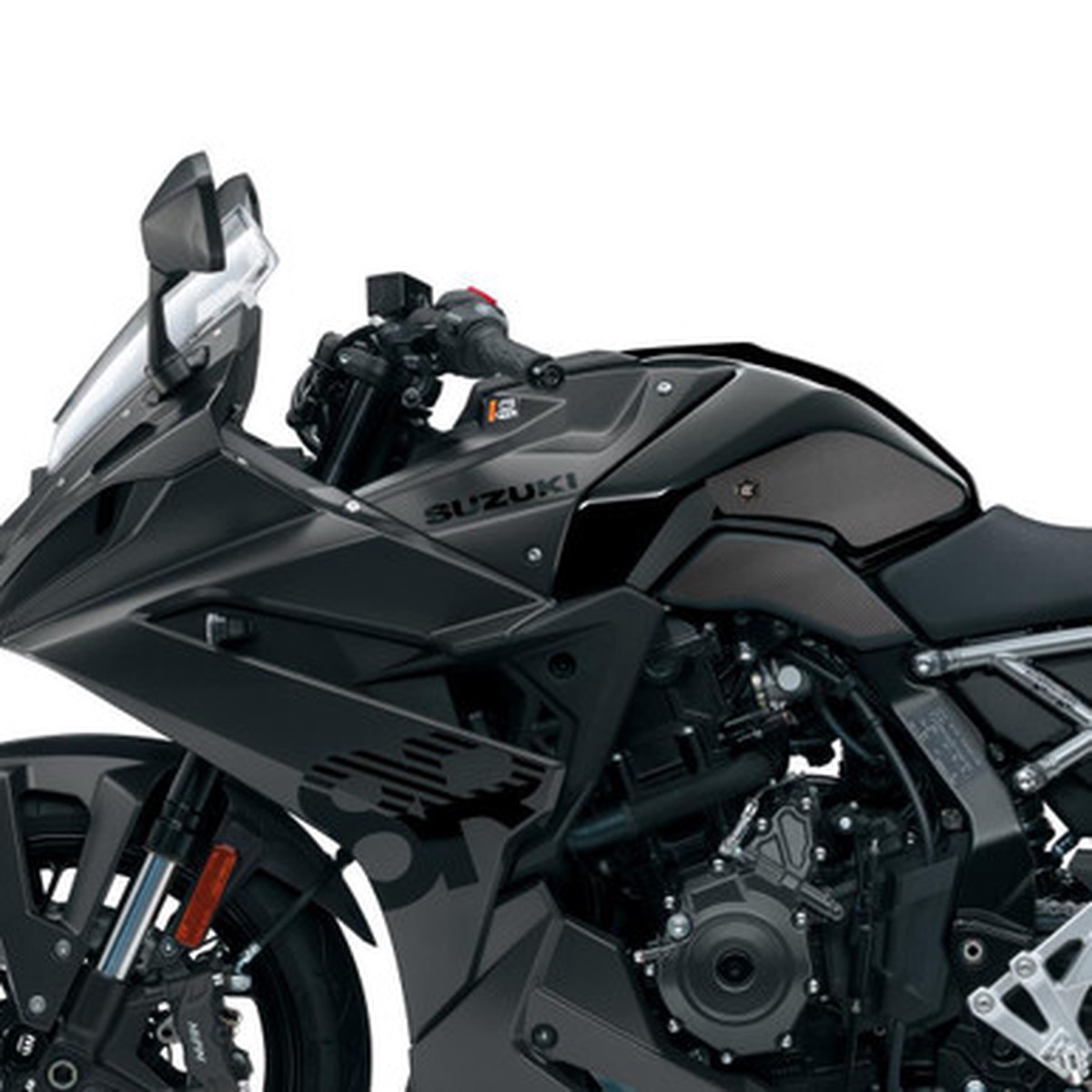 Suzuki GSX-8R 2023 On Eazi-Grip Streamline Tank Grip Traction Pads Black