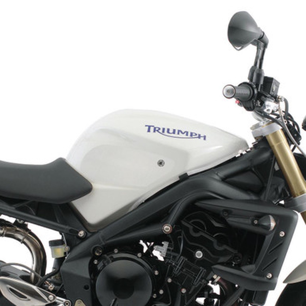 Triumph 675 Street Triple 06-12 Eazi-Grip Streamline Tank Grip Traction Pads CL
