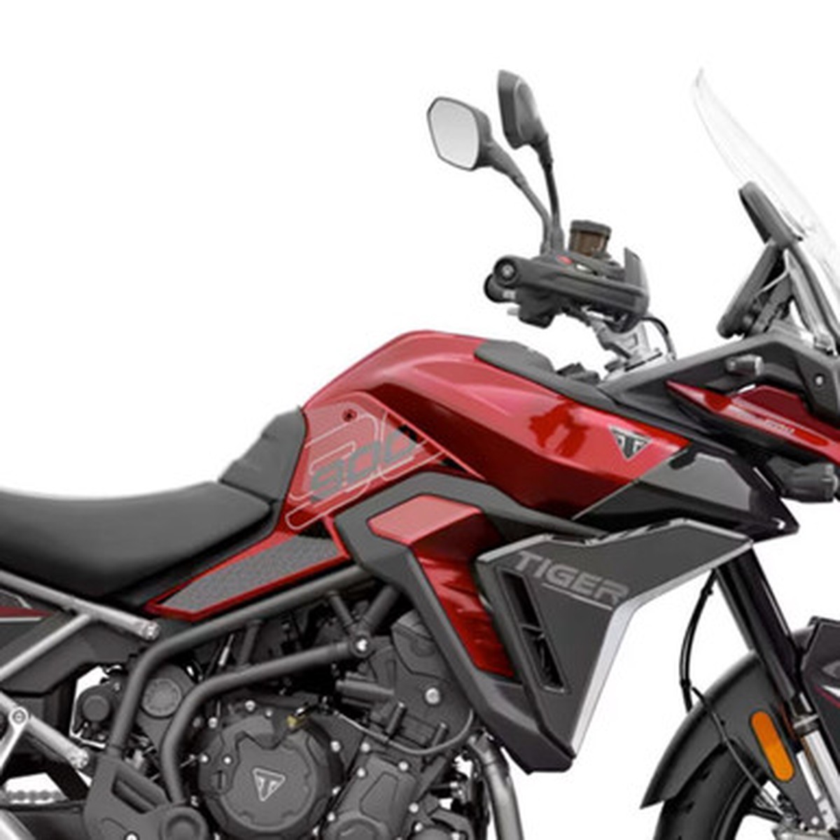 Triumph Tiger 900 2024 Clear Eazi-Grip Streamline Tank Grip Traction Pads