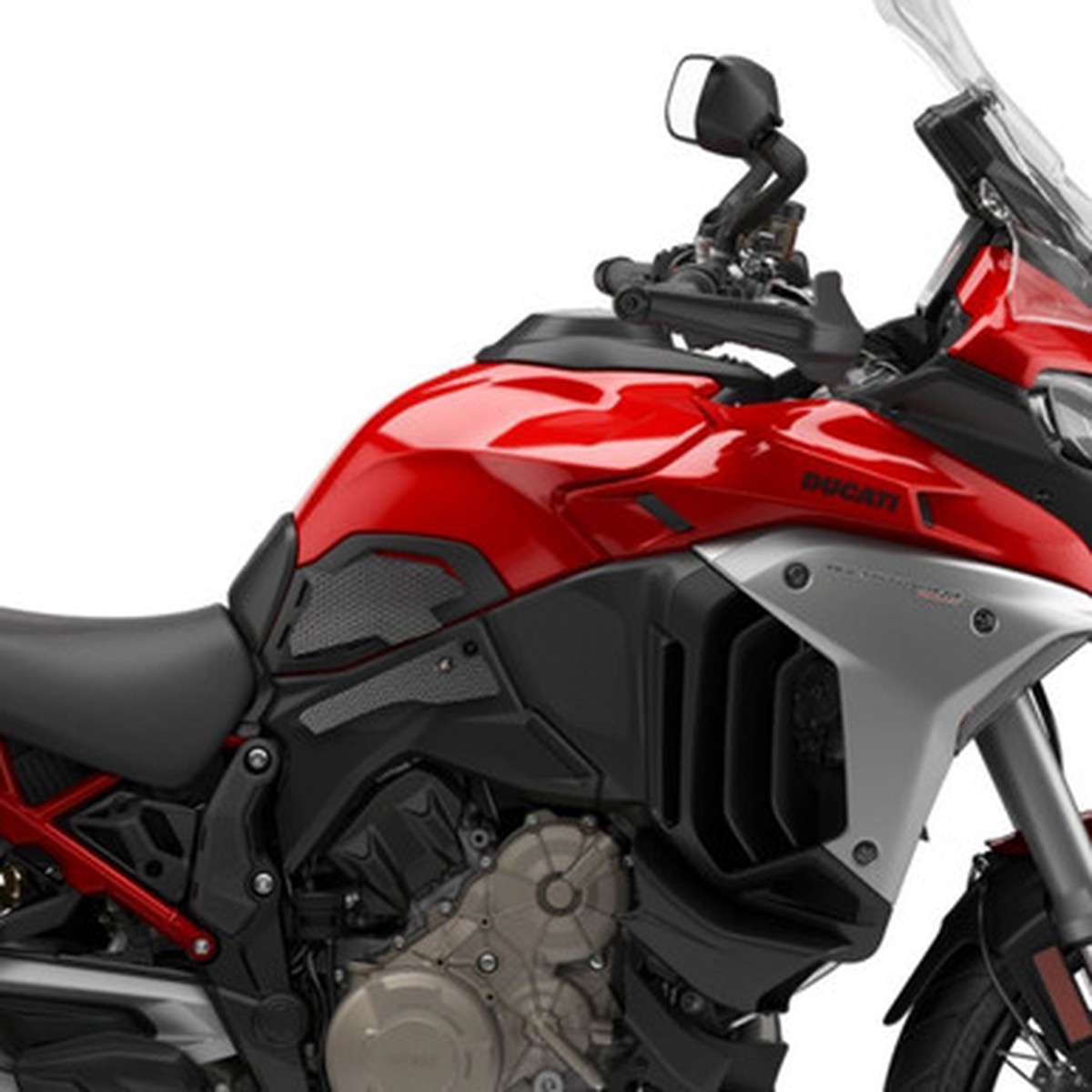 Ducati Multistrada V4 Rally 2023-2024 Eazi-Grip Streamline Tank Grip Pads Black