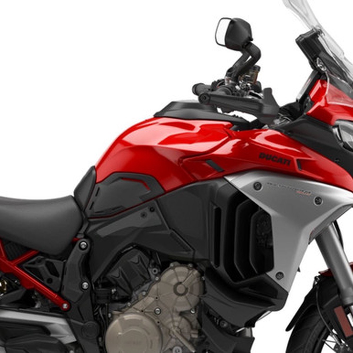 Ducati Multistrada V4 Rally 2023-2024 Eazi-Grip Streamline Tank Grip Pads Clear