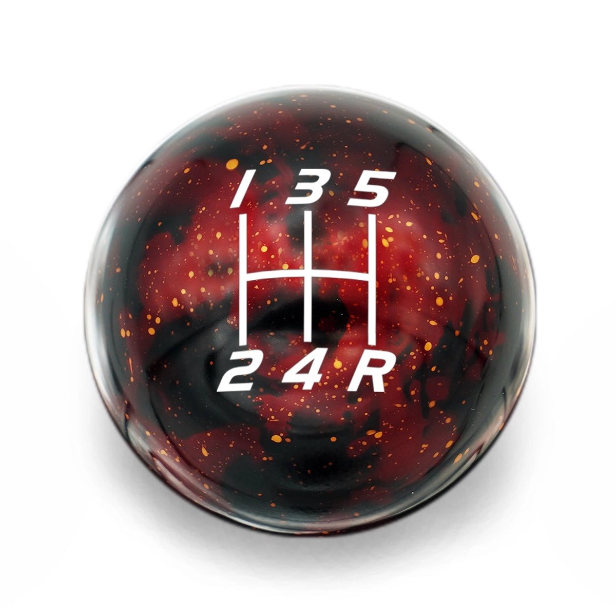 Billetworkz Mustang 5-Speed Sphere Shift Knob - CosmicVelocity Engraved (2005-2010)