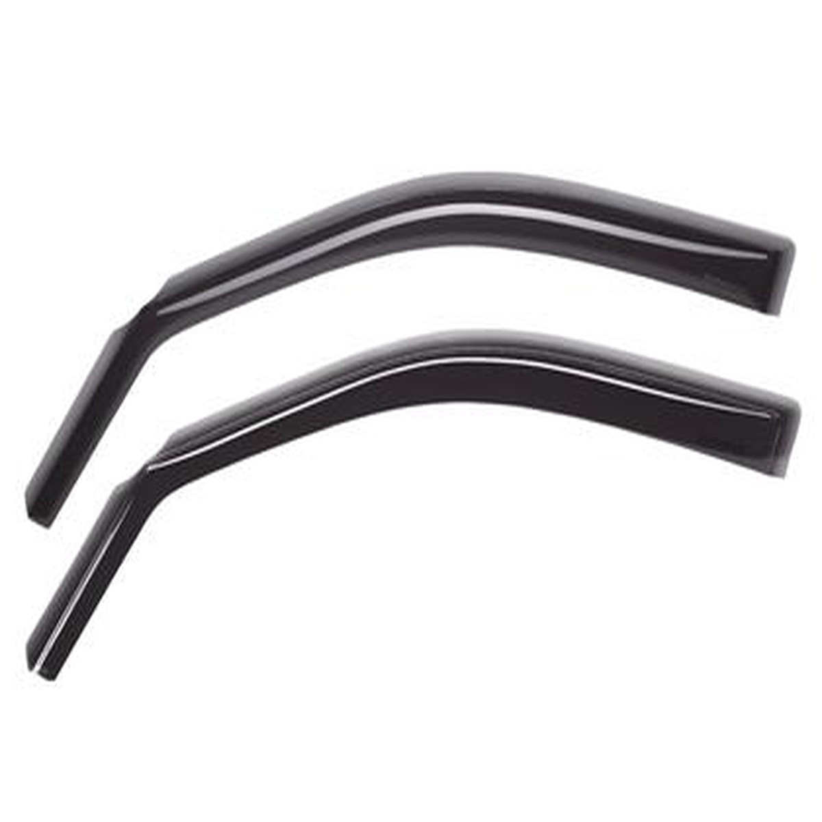 WeatherTech Explorer Front Side Window Deflectors - Dark Smoke (2011-2019)