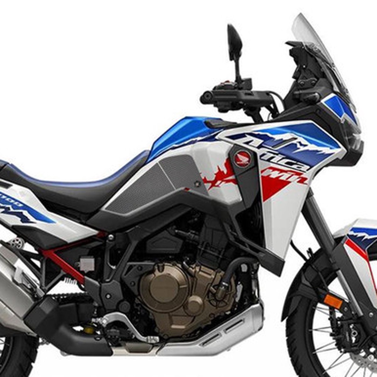 Honda AFRICA TWIN 2020 On Eazi-Grip Streamline Tank Grip Traction Pads Black