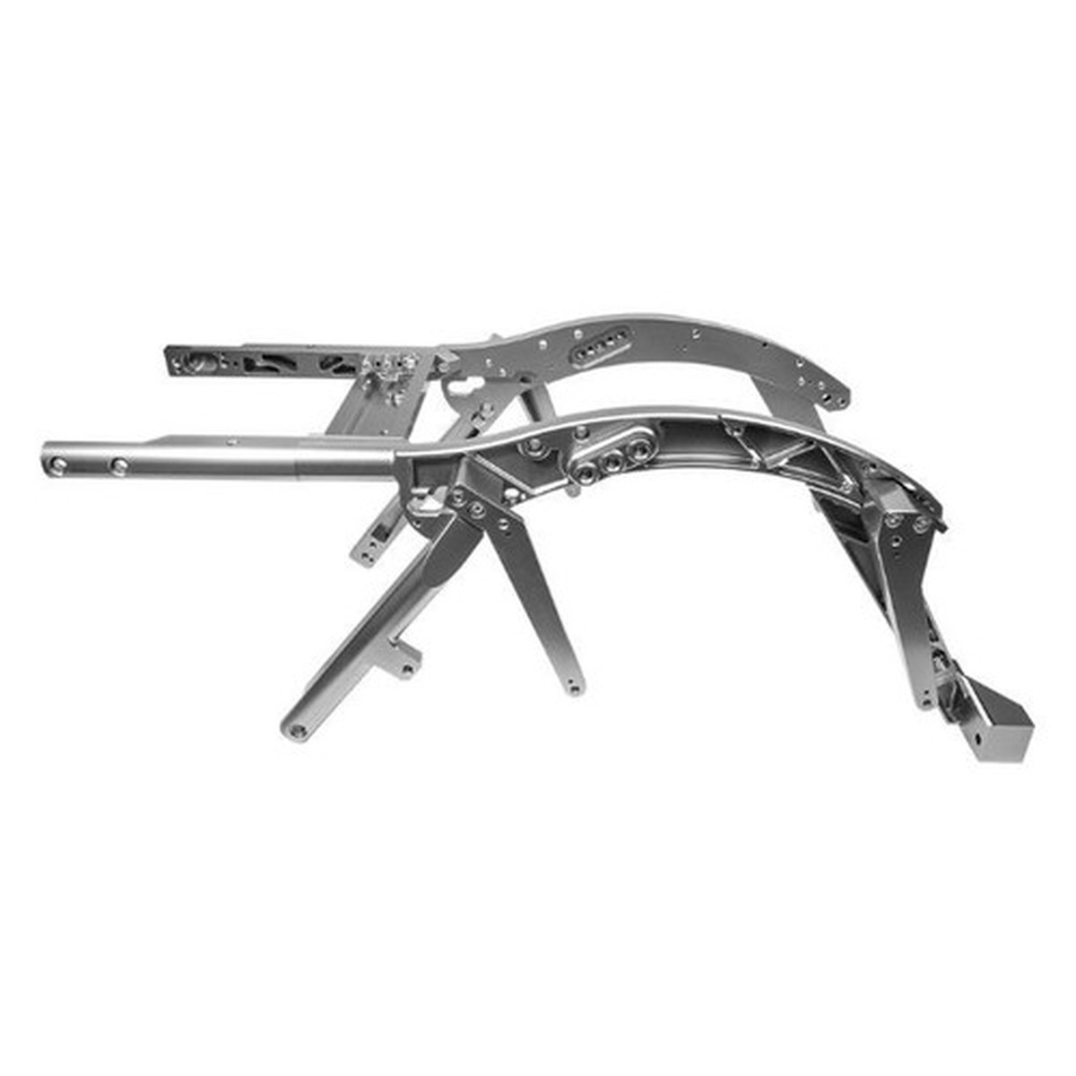 Vitys Performance Rear Subframe Silver Road Glide (14-24) Street Glide (14-24) Road King (14-24)