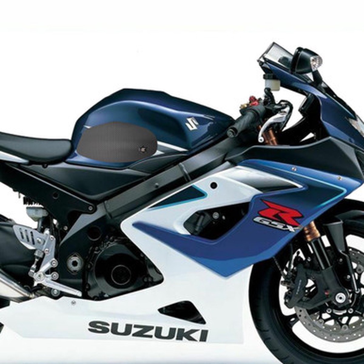 Suzuki GSXR1000 2005-2006 Eazi-Grip Streamline Tank Grip Traction Pads Black